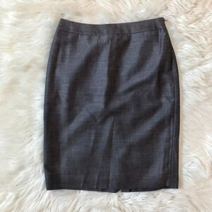Nine West Charcoal Gray Pencil Skirt 4